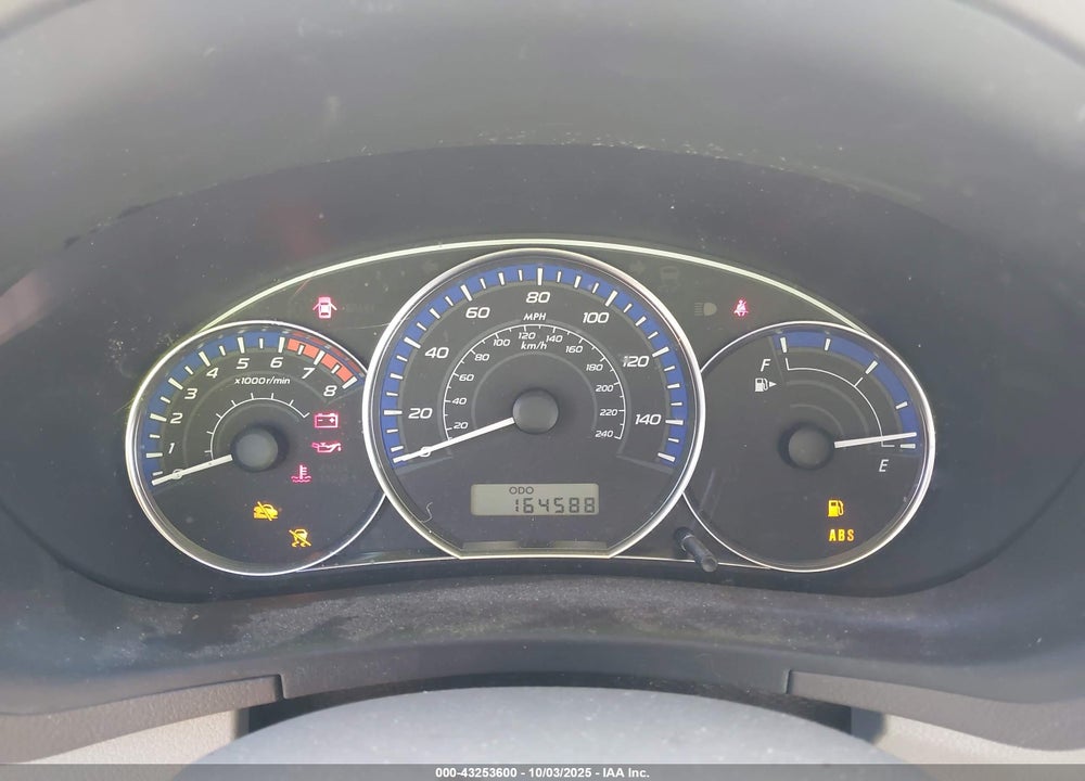 2010 SUBARU FORESTER VIN: JF2SH6AC5AG748055