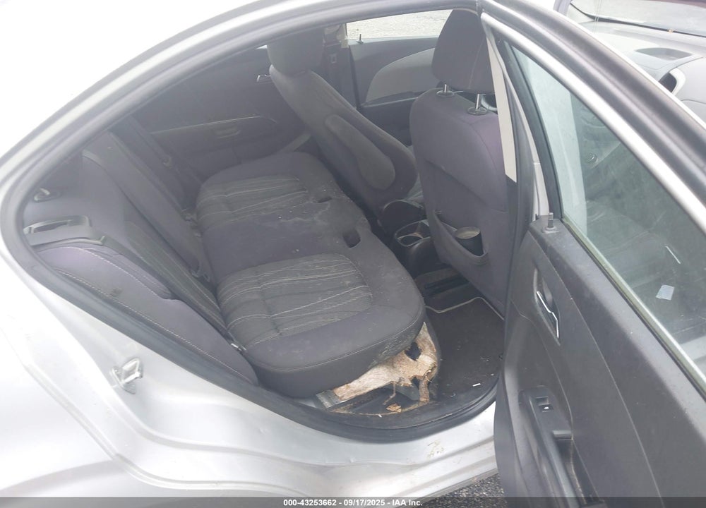 2013 CHEVROLET SONIC LT AUTO VIN: 1G1JC5SB9D4118174