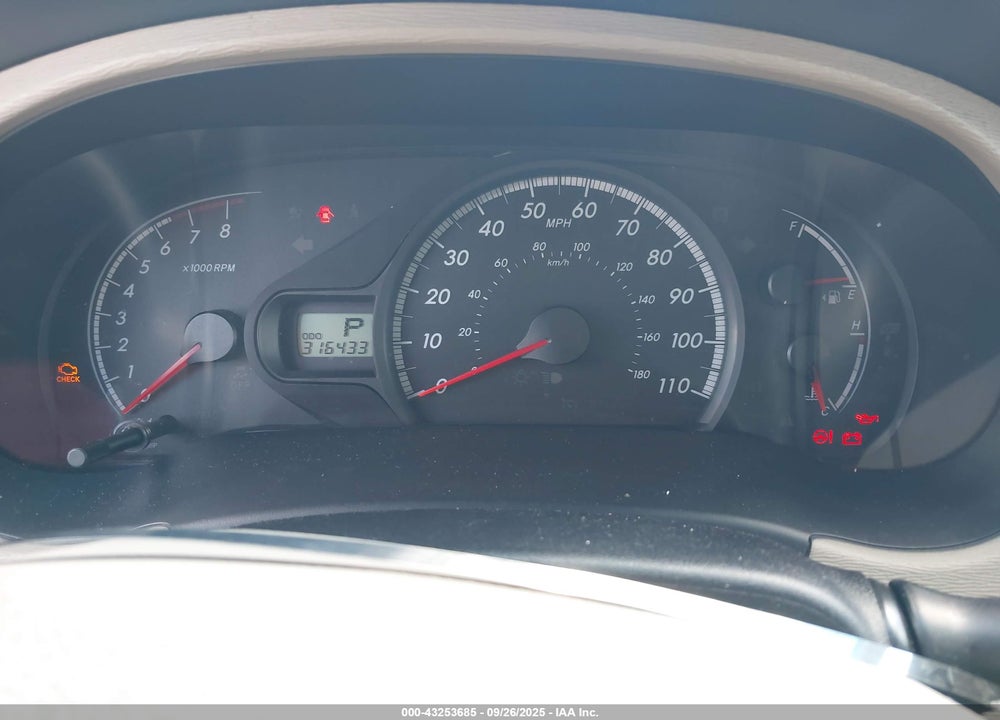 2013 TOYOTA SIENNA L V6 7 PASSENGER VIN: 5TDZK3DC7DS292711