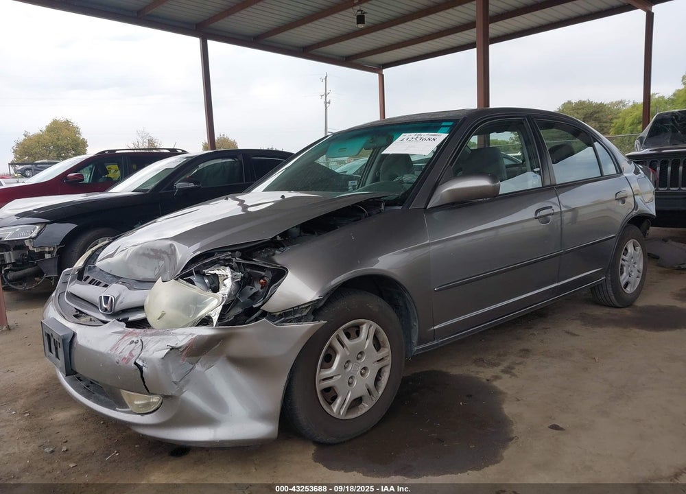 2004 HONDA CIVIC EX VIN: 2HGES26764H539743