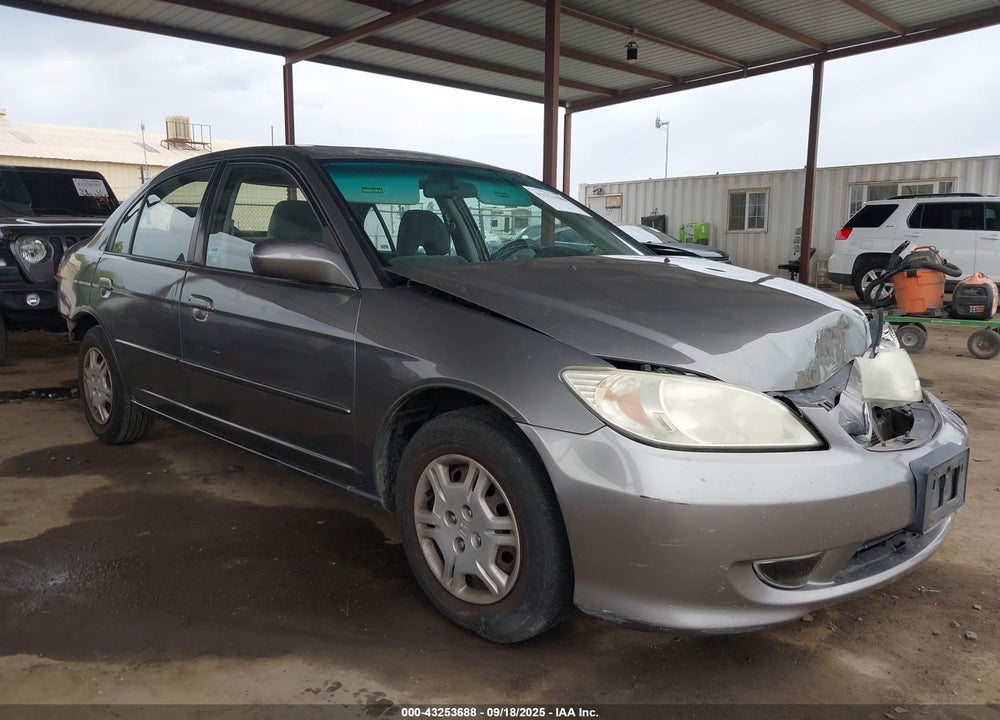 2004 HONDA CIVIC EX VIN: 2HGES26764H539743