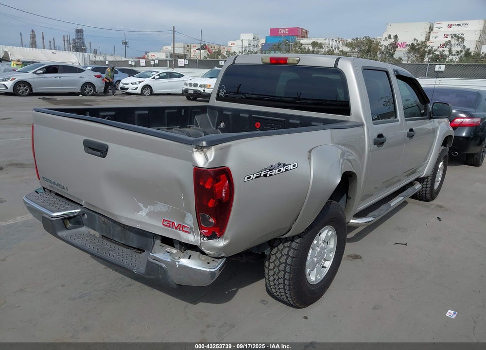 2006 GMC CANYON SLE2 VIN: 1GTDS136468194768