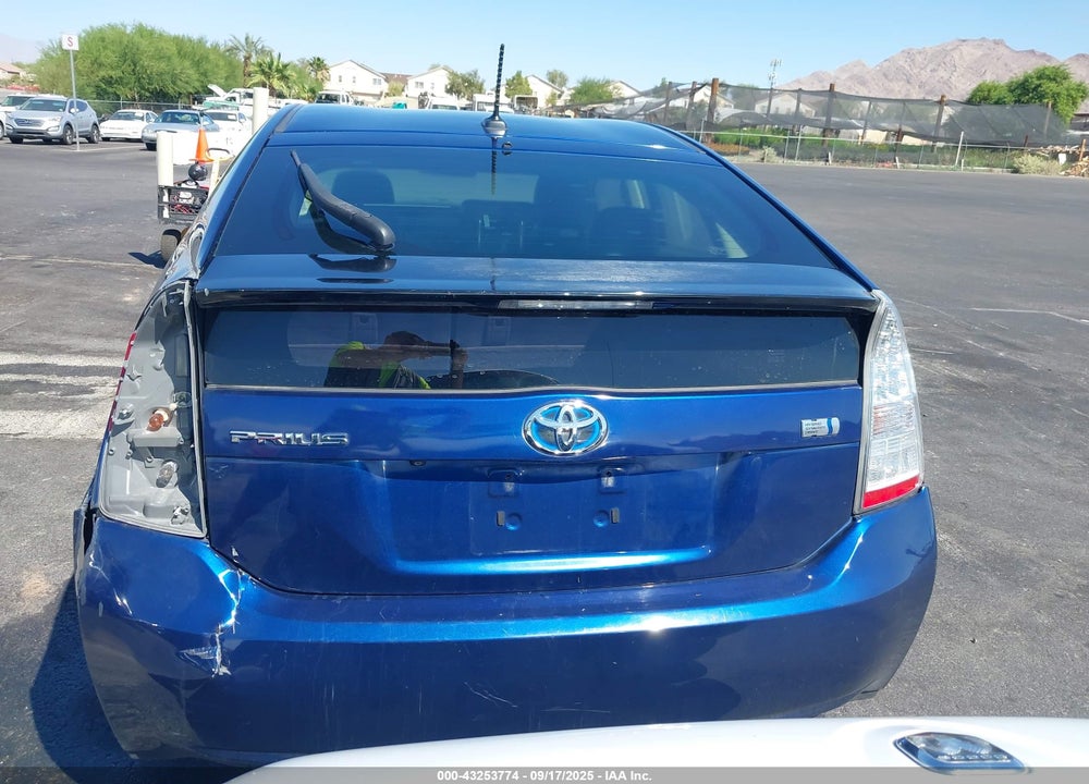 2011 TOYOTA PRIUS FIVE VIN: JTDKN3DUXB5337144