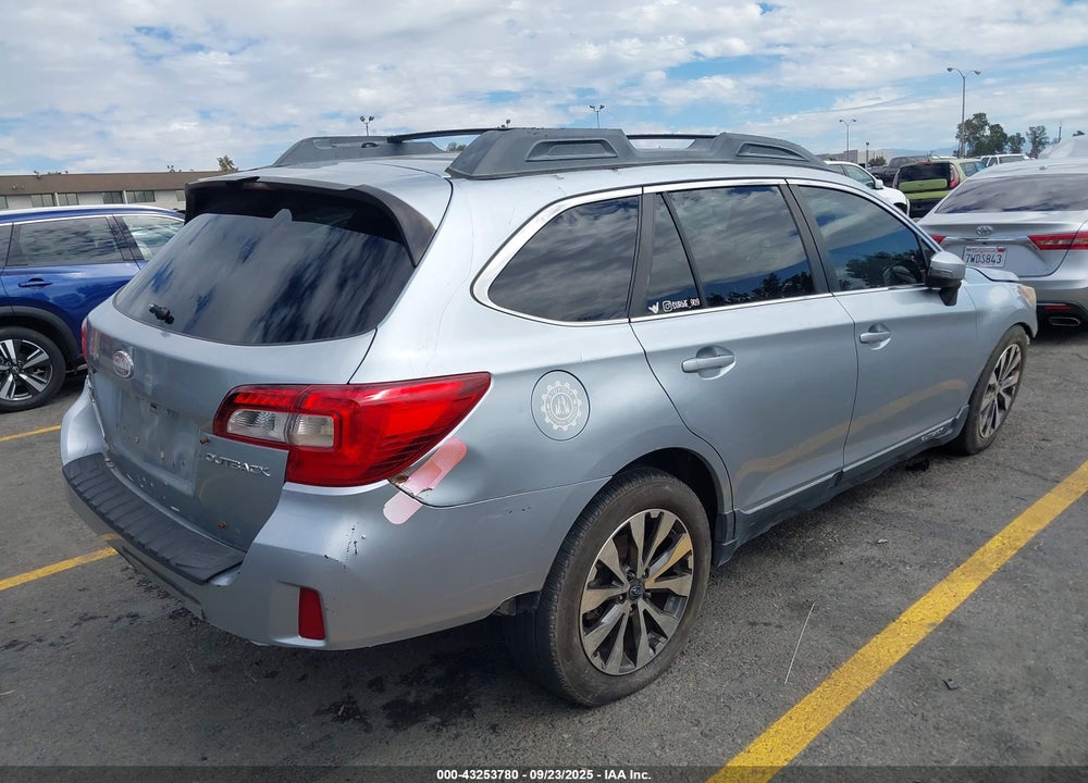 2016 SUBARU OUTBACK VIN: 4S4BSBLC0G3256132
