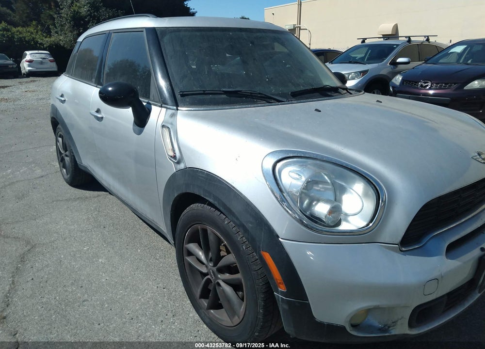 2011 MINI COOPER S COUNTRYMAN VIN: WMWZC3C52BWL78843