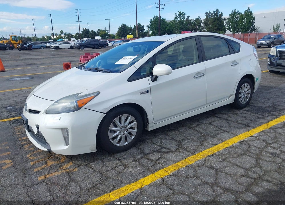 2012 TOYOTA PRIUS PLUG-IN VIN: JTDKN3DP8C3004867