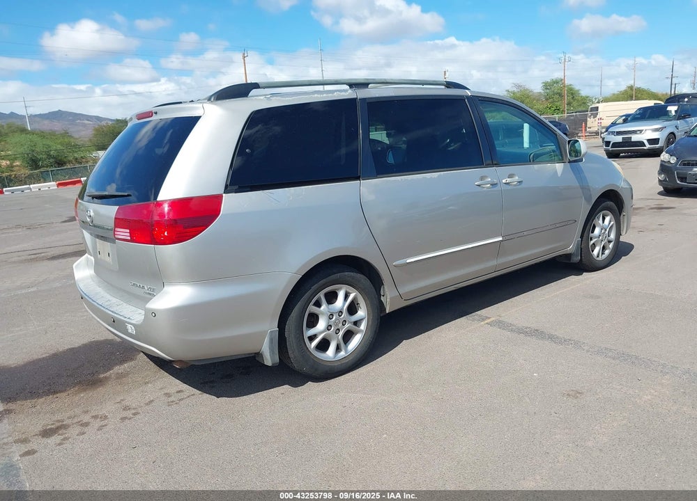 2005 TOYOTA SIENNA XLE VIN: 5TDZA22CX5S258800