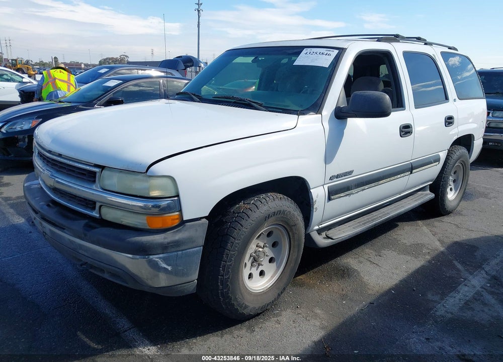 2002 CHEVROLET TAHOE LS VIN: 1GNEC13T82R295668