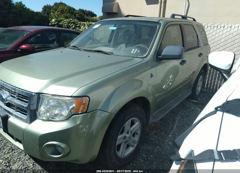2008 FORD ESCAPE HYBRID VIN: 1FMCU49H88KD08272
