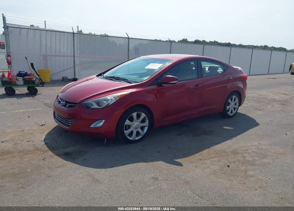 2013 HYUNDAI ELANTRA LIMITED VIN: KMHDH4AE2DU856759