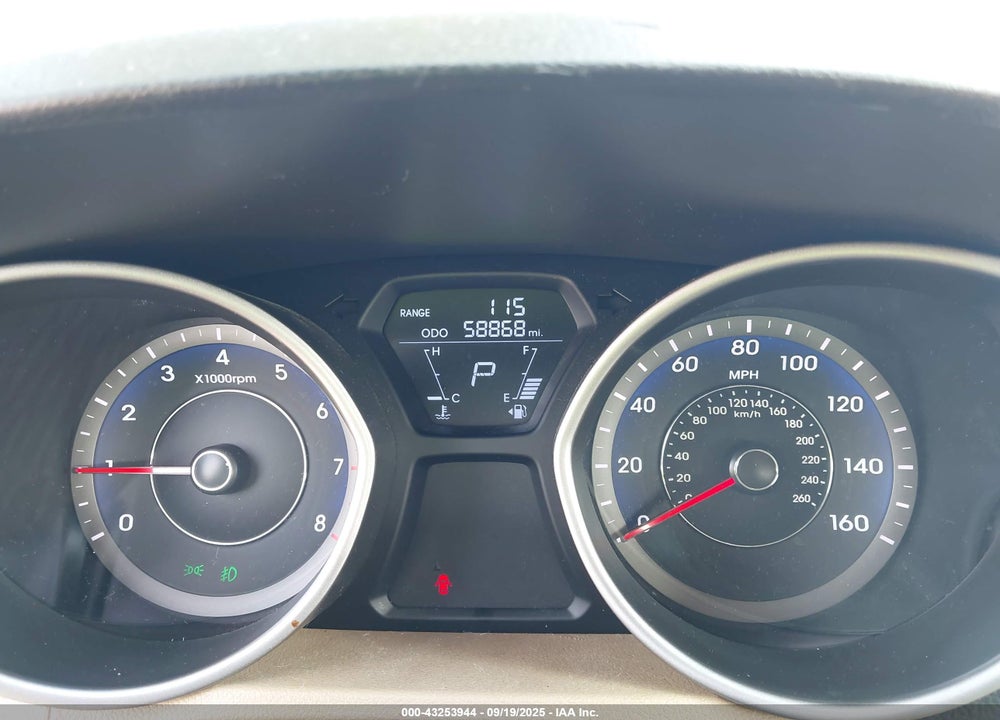 2013 HYUNDAI ELANTRA LIMITED VIN: KMHDH4AE2DU856759