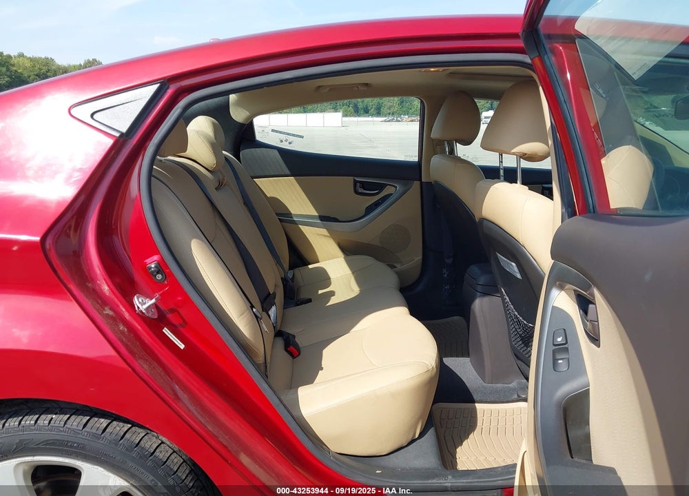 2013 HYUNDAI ELANTRA LIMITED VIN: KMHDH4AE2DU856759