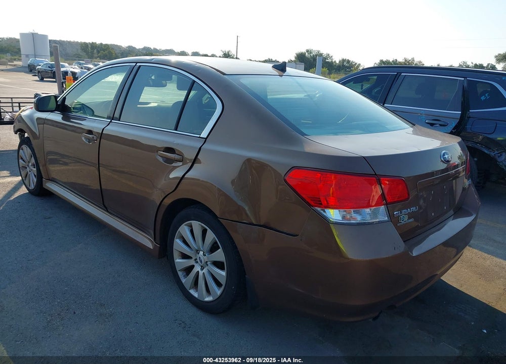 2011 SUBARU LEGACY VIN: 4S3BMCK62B3263088