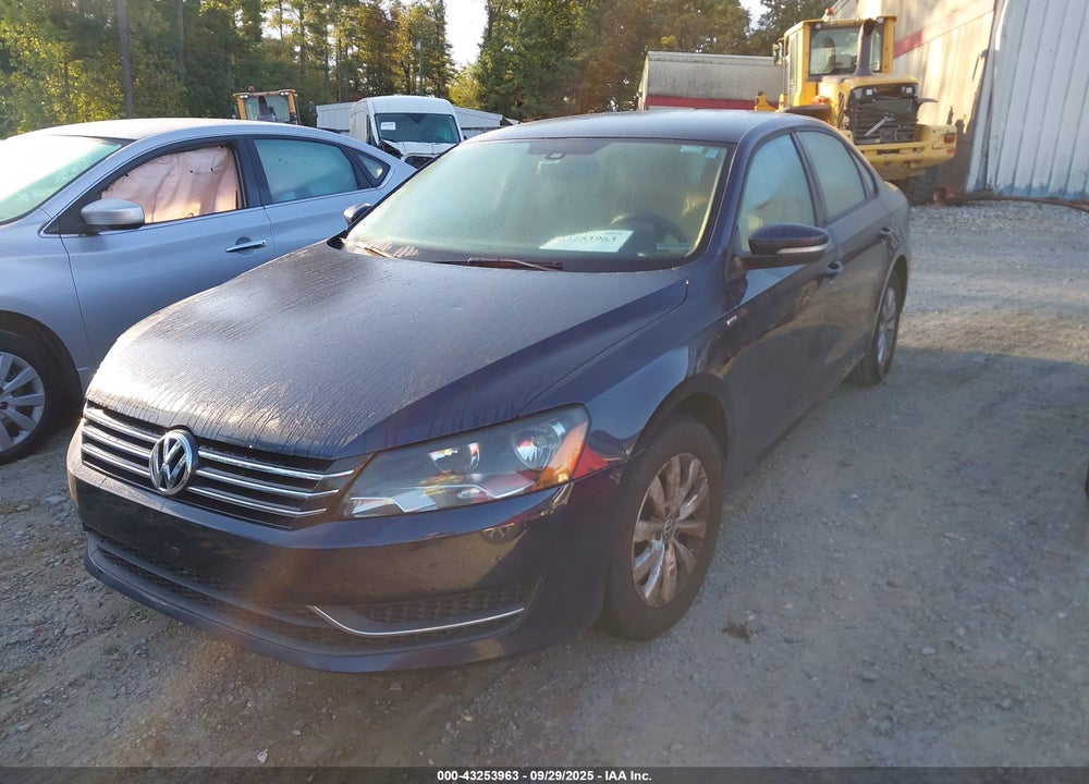 2015 VOLKSWAGEN PASSAT VIN: 1VWAS7A32FC055408