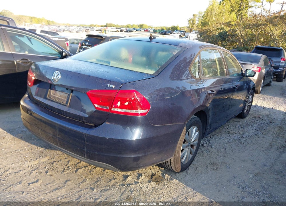 2015 VOLKSWAGEN PASSAT VIN: 1VWAS7A32FC055408