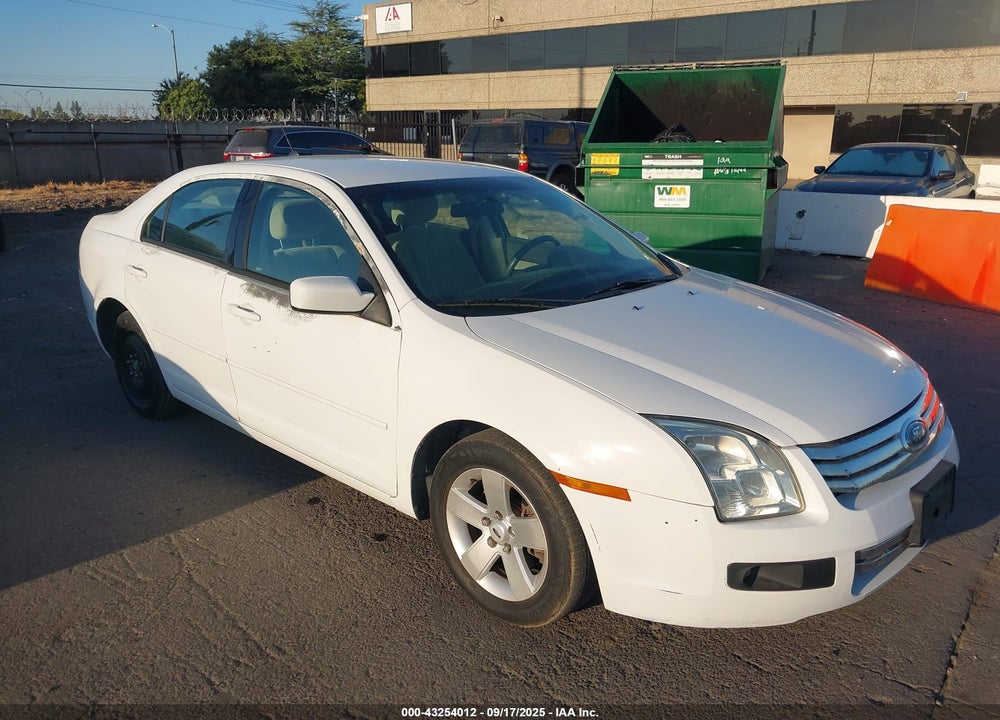 2007 FORD FUSION SE VIN: 3FAHP07Z67R258624