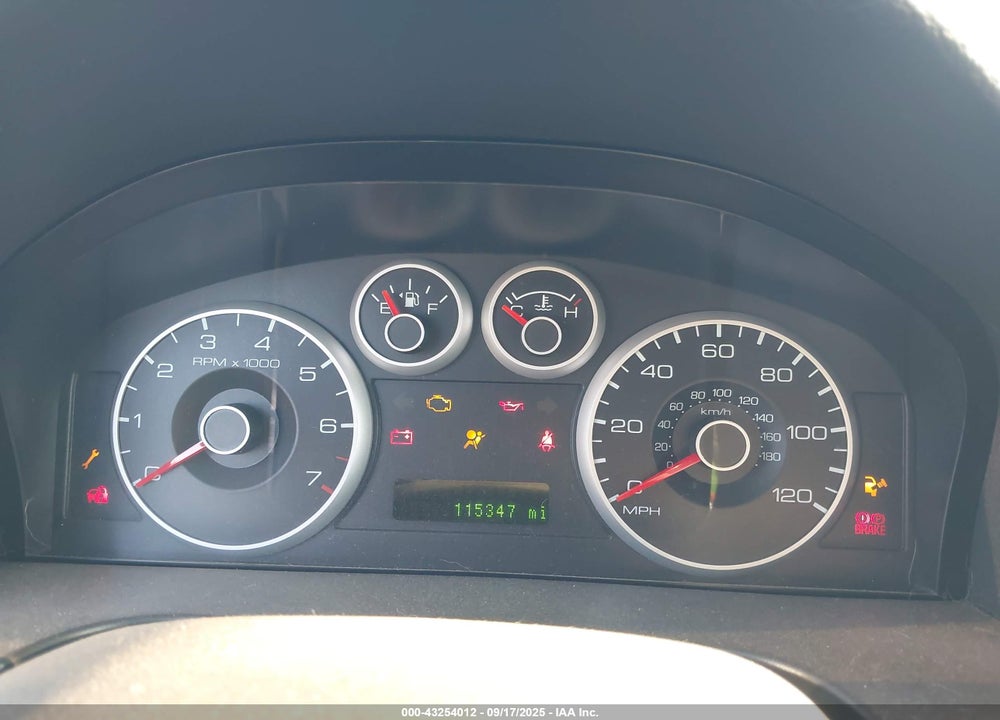 2007 FORD FUSION SE VIN: 3FAHP07Z67R258624