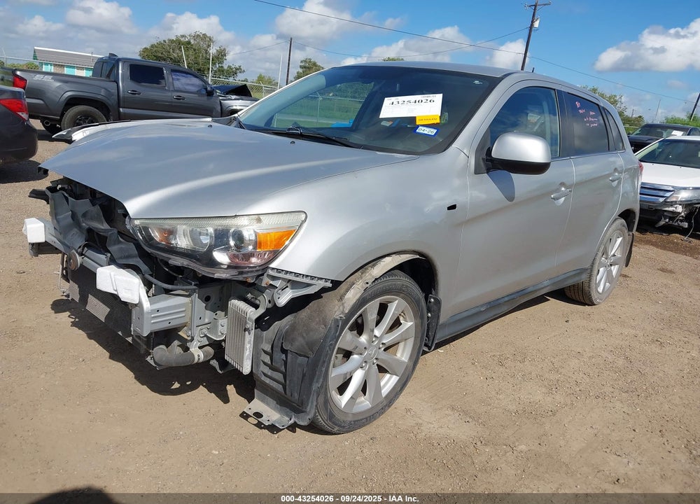 2014 MITSUBISHI OUTLANDER SPORT SE VIN: 4A4AP4AU8EE014658