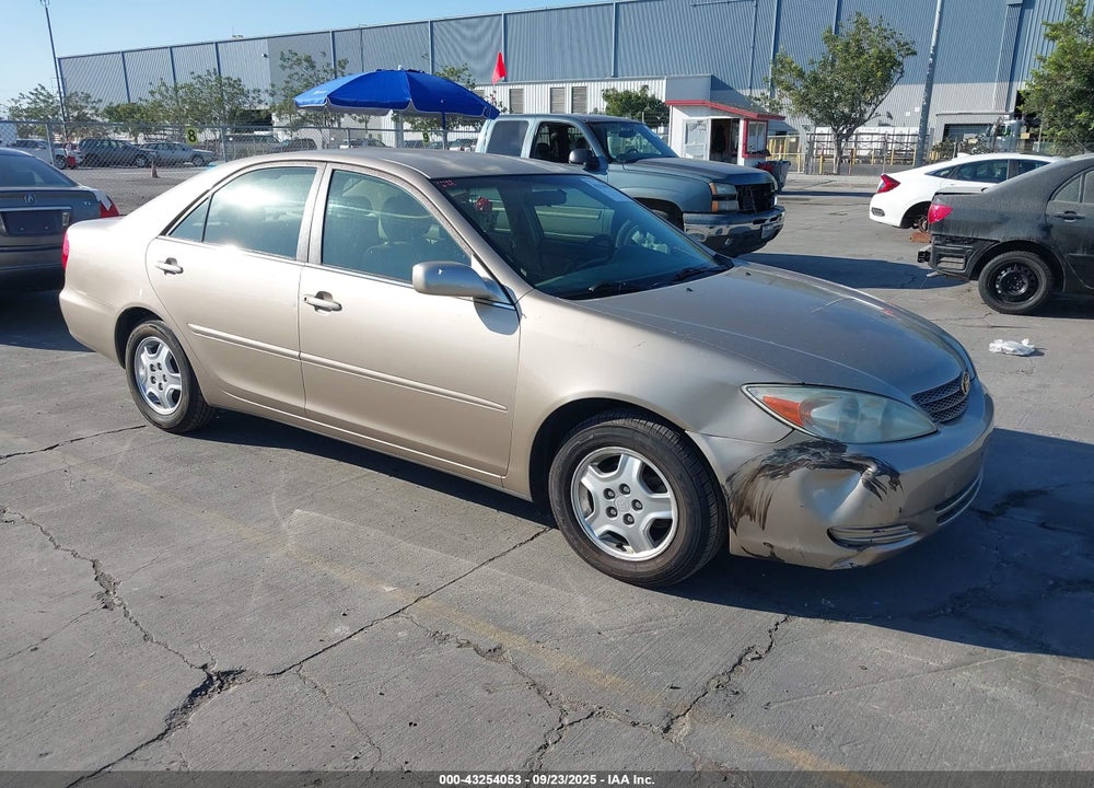 2002 TOYOTA CAMRY LE VIN: JTDBE32KX20079397