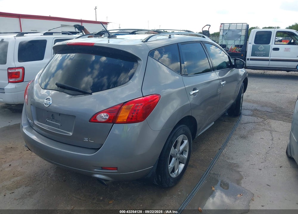 2009 NISSAN MURANO VIN: JN8AZ18U49W101421