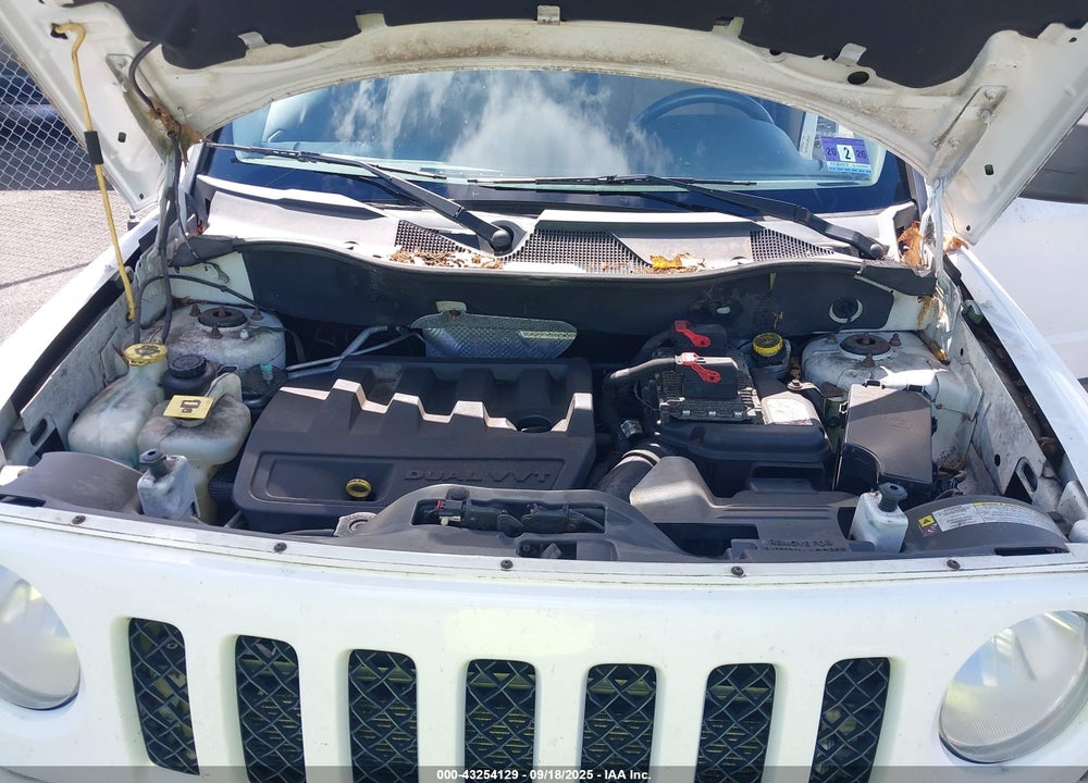 2012 JEEP PATRIOT LATITUDE VIN: 1C4NJRFB1CD589296