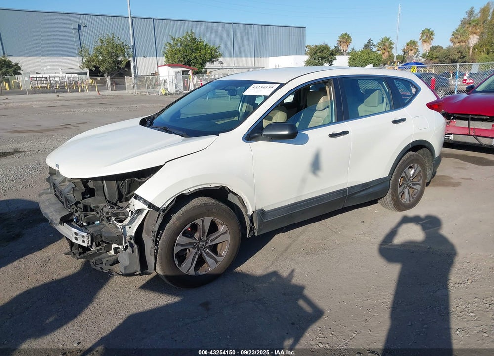 2017 HONDA CR-V LX VIN: 2HKRW6H36HH222273