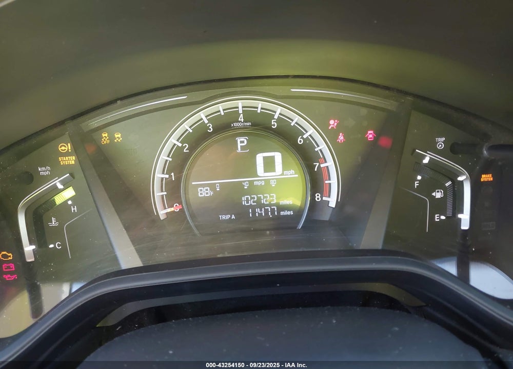 2017 HONDA CR-V LX VIN: 2HKRW6H36HH222273