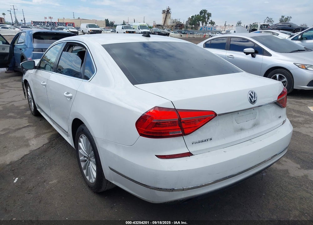 2016 VOLKSWAGEN PASSAT 1.8T SE VIN: 1VWBT7A39GC063380
