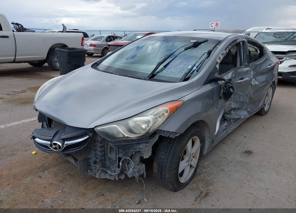 2013 HYUNDAI ELANTRA GLS VIN: KMHDH4AE9DU786497