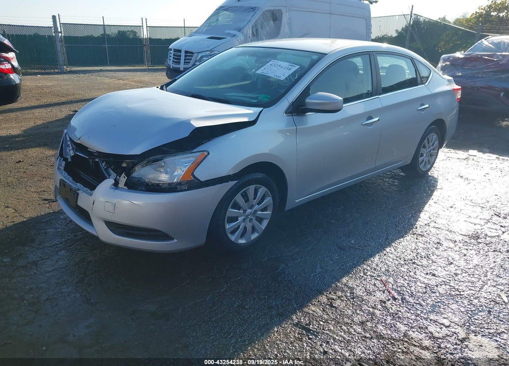 2013 NISSAN SENTRA SV VIN: 3N1AB7AP6DL663748