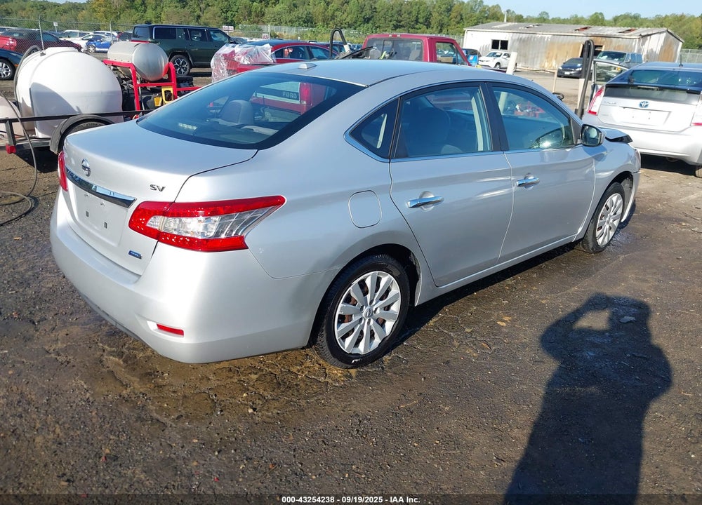 2013 NISSAN SENTRA SV VIN: 3N1AB7AP6DL663748