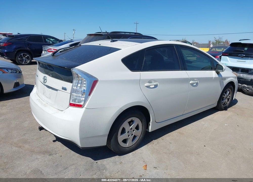 2010 TOYOTA PRIUS VIN: JTDKN3DU6A0101571