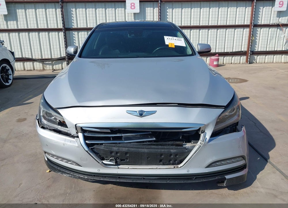 2016 HYUNDAI GENESIS VIN: KMHGN4JE7GU112620
