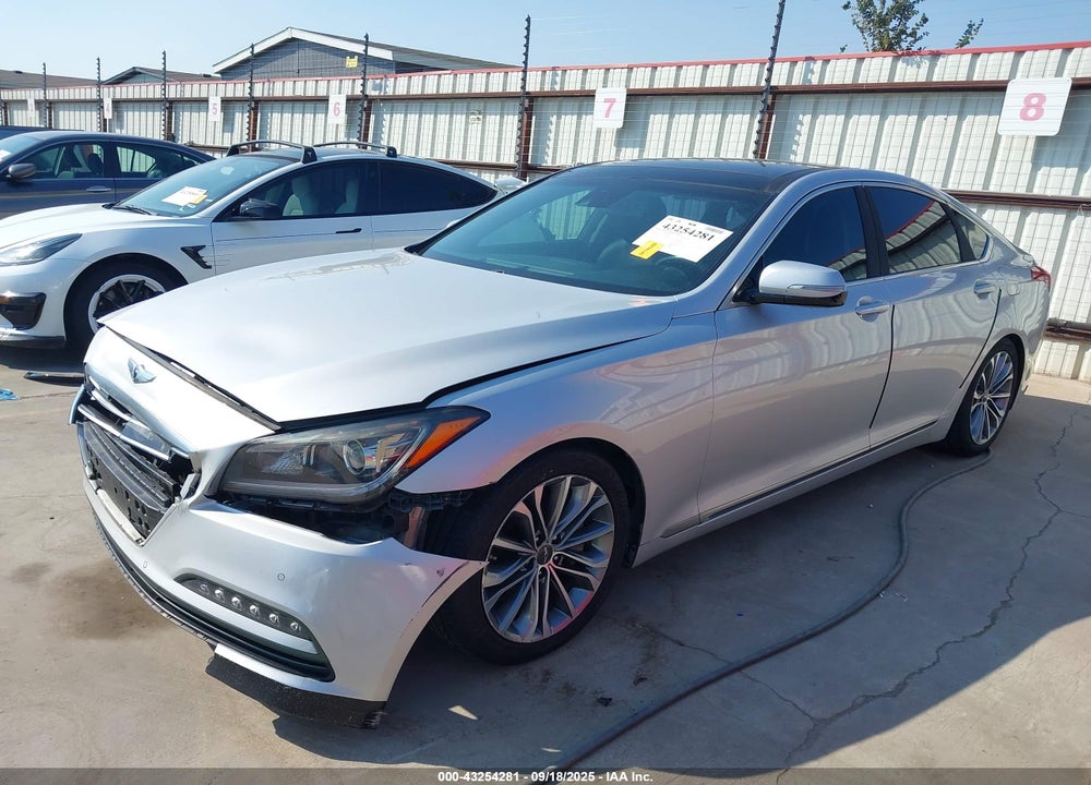 2016 HYUNDAI GENESIS VIN: KMHGN4JE7GU112620