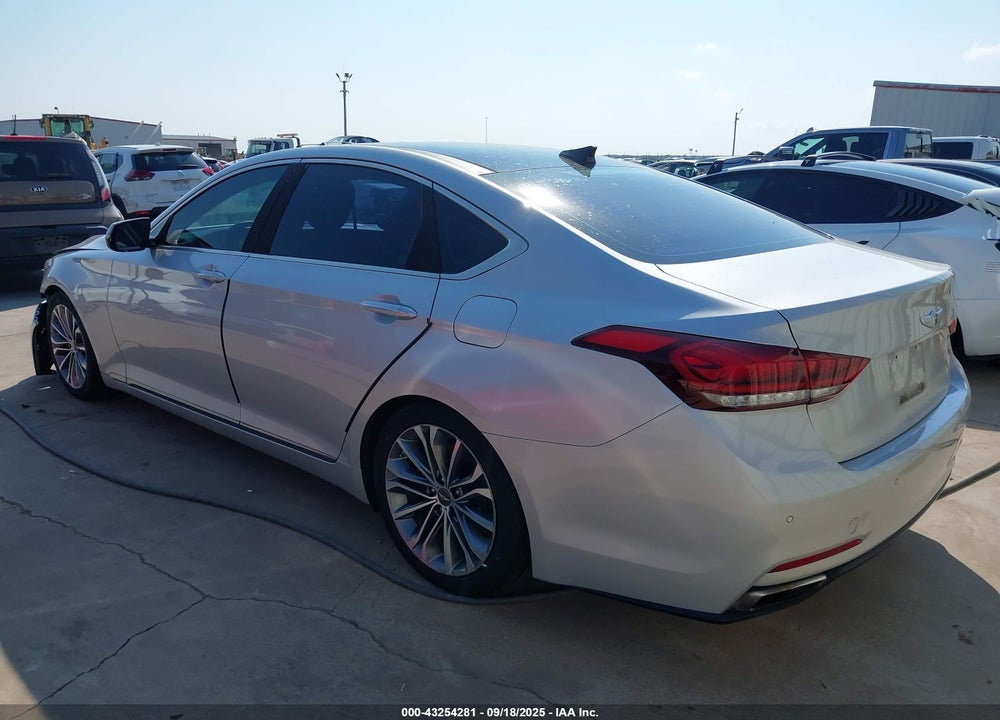 2016 HYUNDAI GENESIS VIN: KMHGN4JE7GU112620
