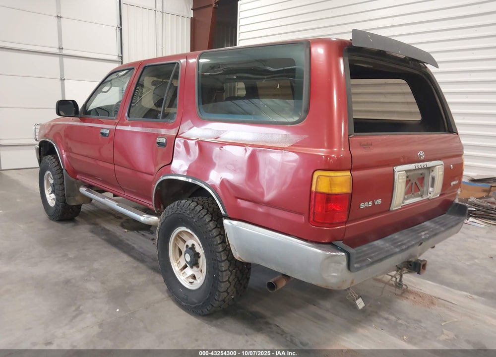 1993 TOYOTA 4RUNNER VN39 SR5 VIN: JT3VN39WXP0106549