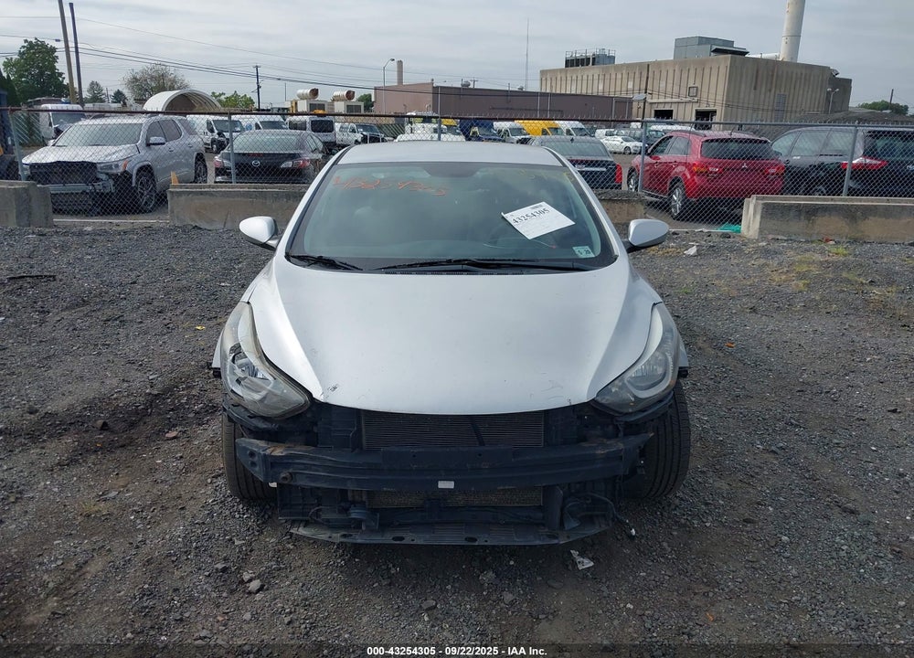 2016 HYUNDAI ELANTRA VIN: KMHDH4AE7GU483741