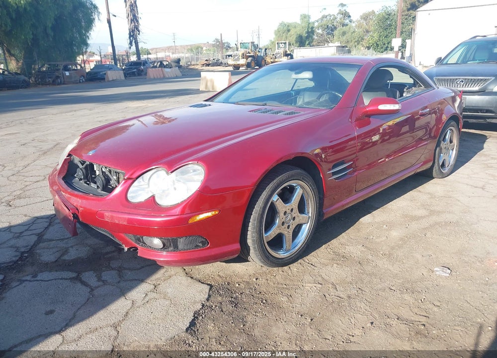 2003 MERCEDES-BENZ SL 500 VIN: WDBSK75F43F018526