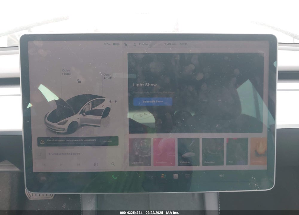 2022 TESLA MODEL 3 REAR-WHEEL DRIVE VIN: 5YJ3E1EA8NF204527