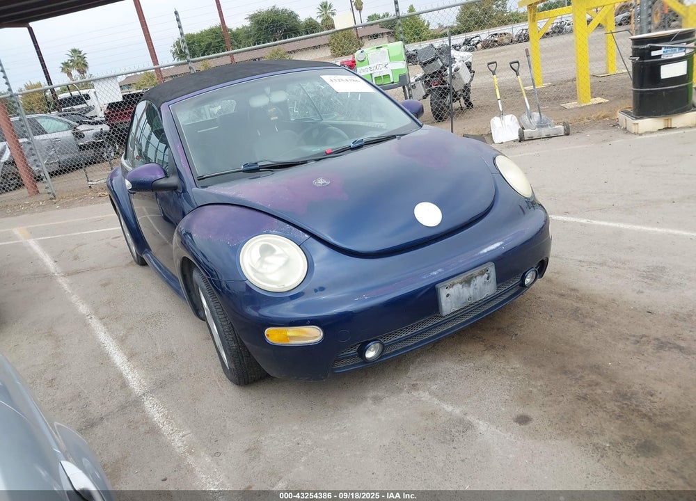 2003 VOLKSWAGEN NEW BEETLE GLS VIN: 3VWCK21Y03M313393