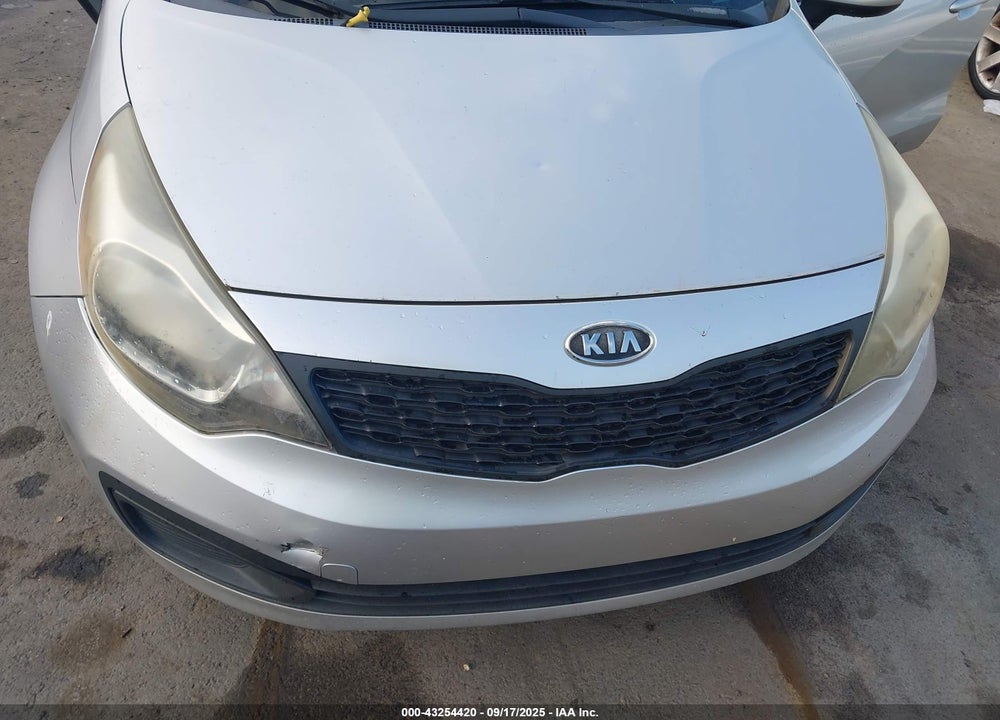 2012 KIA RIO VIN: KNADM4A38C6072858