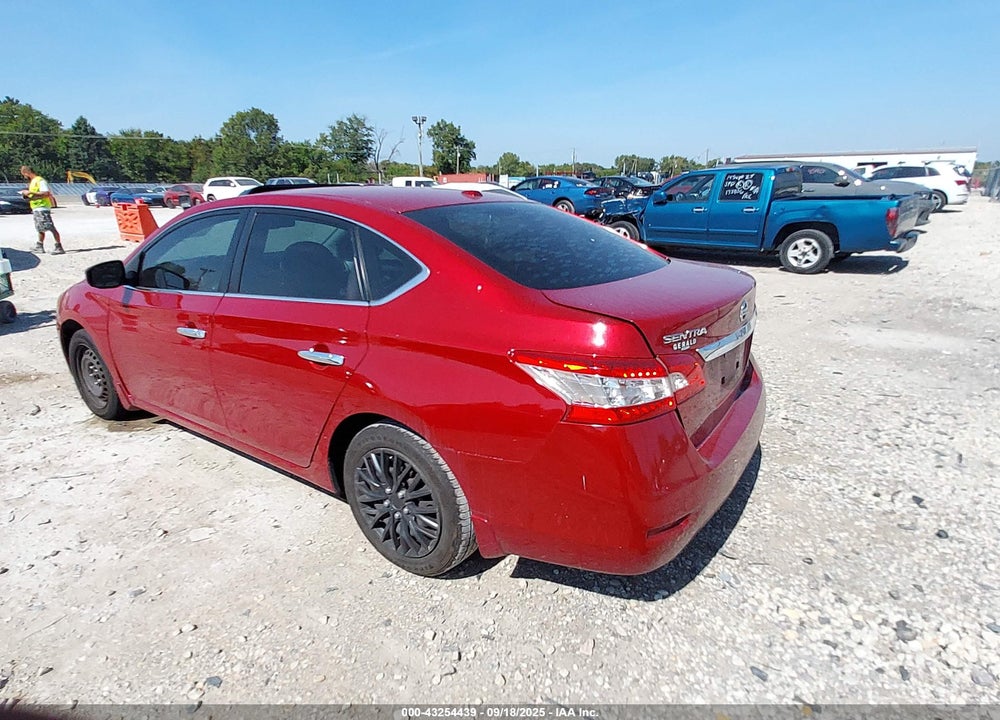 2013 NISSAN SENTRA SV VIN: 3N1AB7AP1DL763398