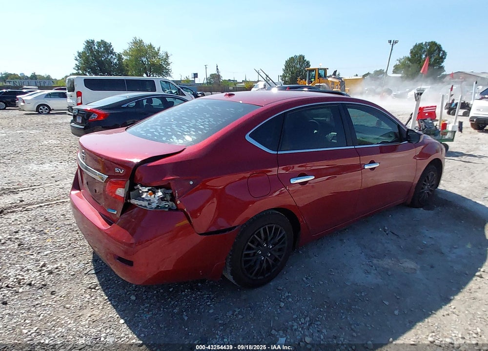 2013 NISSAN SENTRA SV VIN: 3N1AB7AP1DL763398