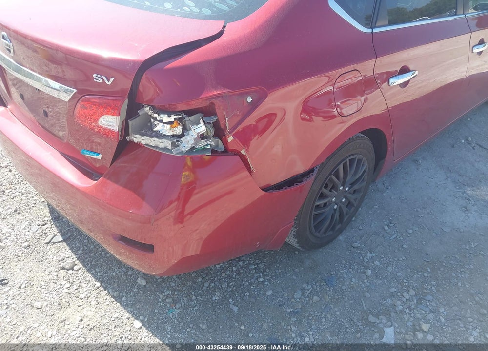 2013 NISSAN SENTRA SV VIN: 3N1AB7AP1DL763398
