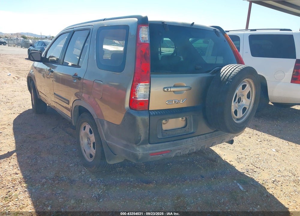 2006 HONDA CR-V LX VIN: JHLRD78566C027623