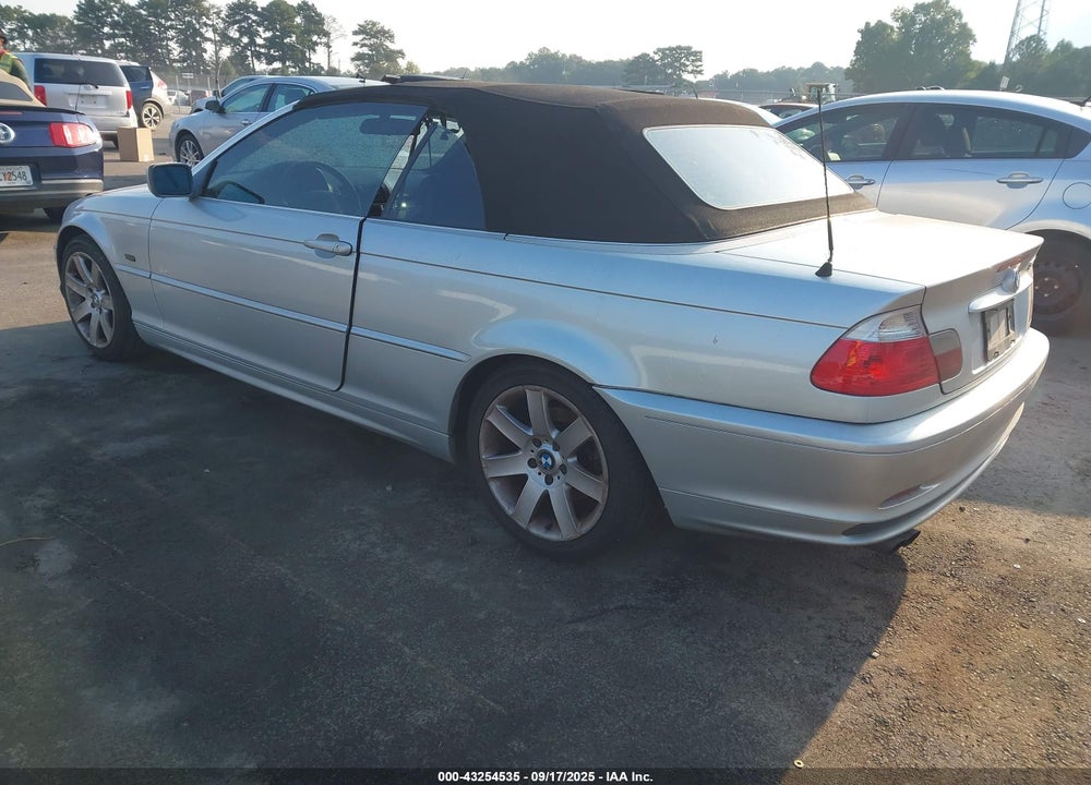 2002 BMW 325CI VIN: WBABS33412PG82495