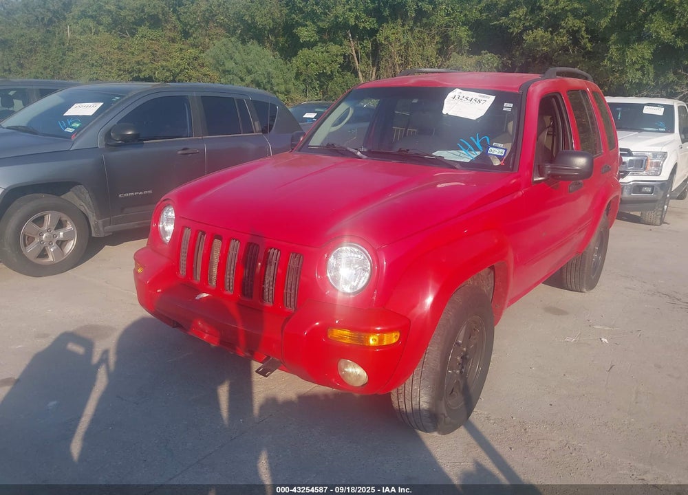 2002 JEEP LIBERTY LIMITED EDITION VIN: 1J4GL58K92W117157