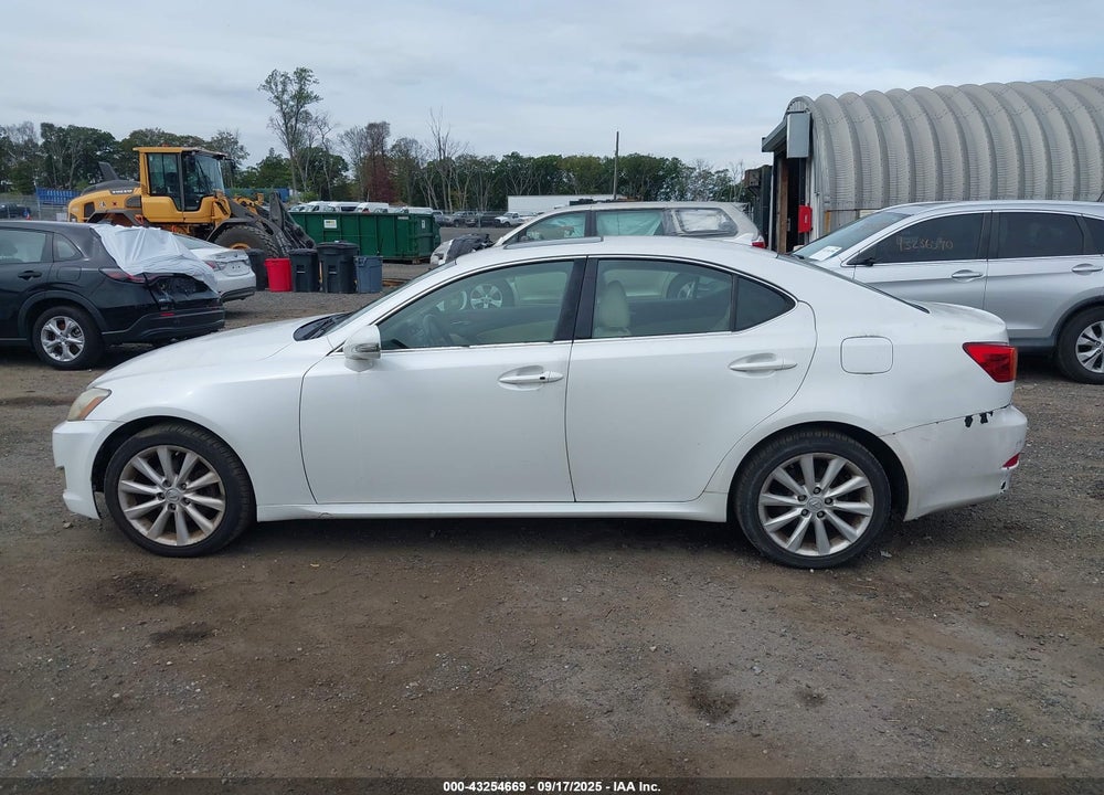2010 LEXUS IS 250 VIN: JTHCF5C25A5036954