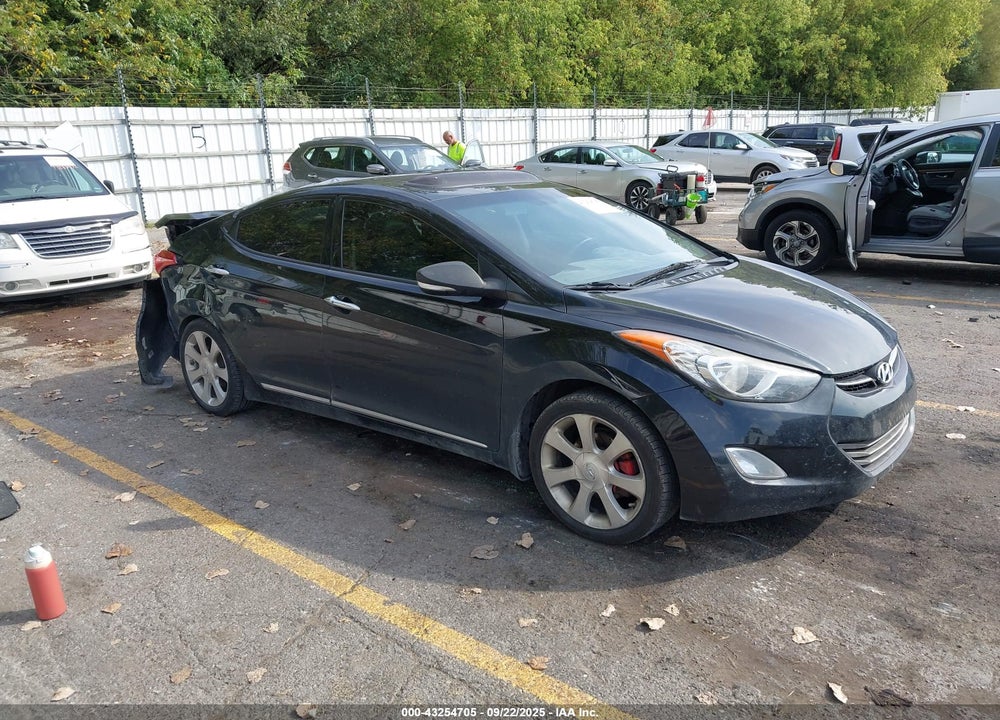 2013 HYUNDAI ELANTRA LIMITED VIN: 5NPDH4AE0DH196798