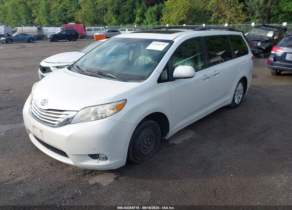 2011 TOYOTA SIENNA VIN: 5TDDK3DC0BS016054
